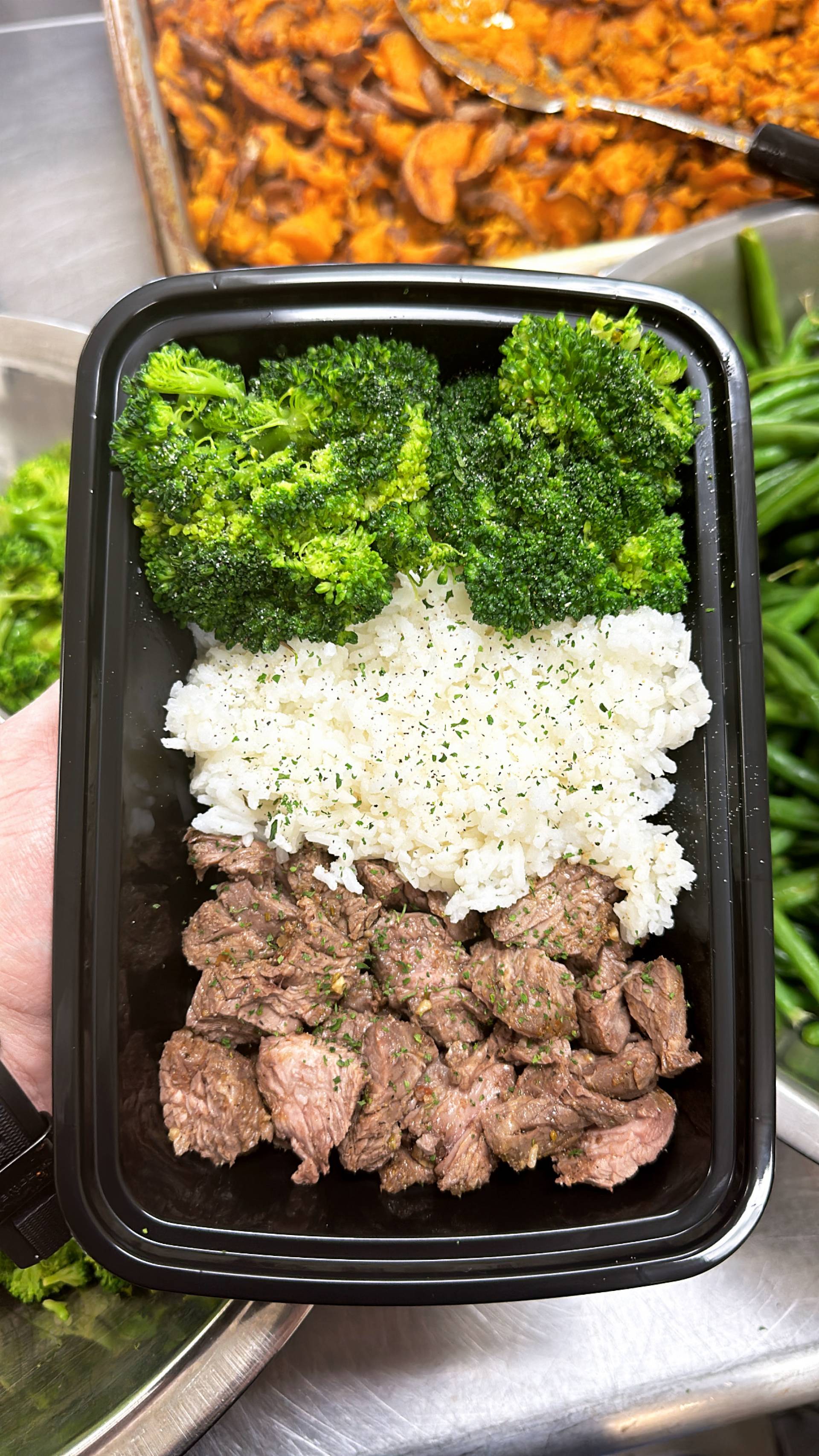 Steak + Jasmine Rice + Broccoli