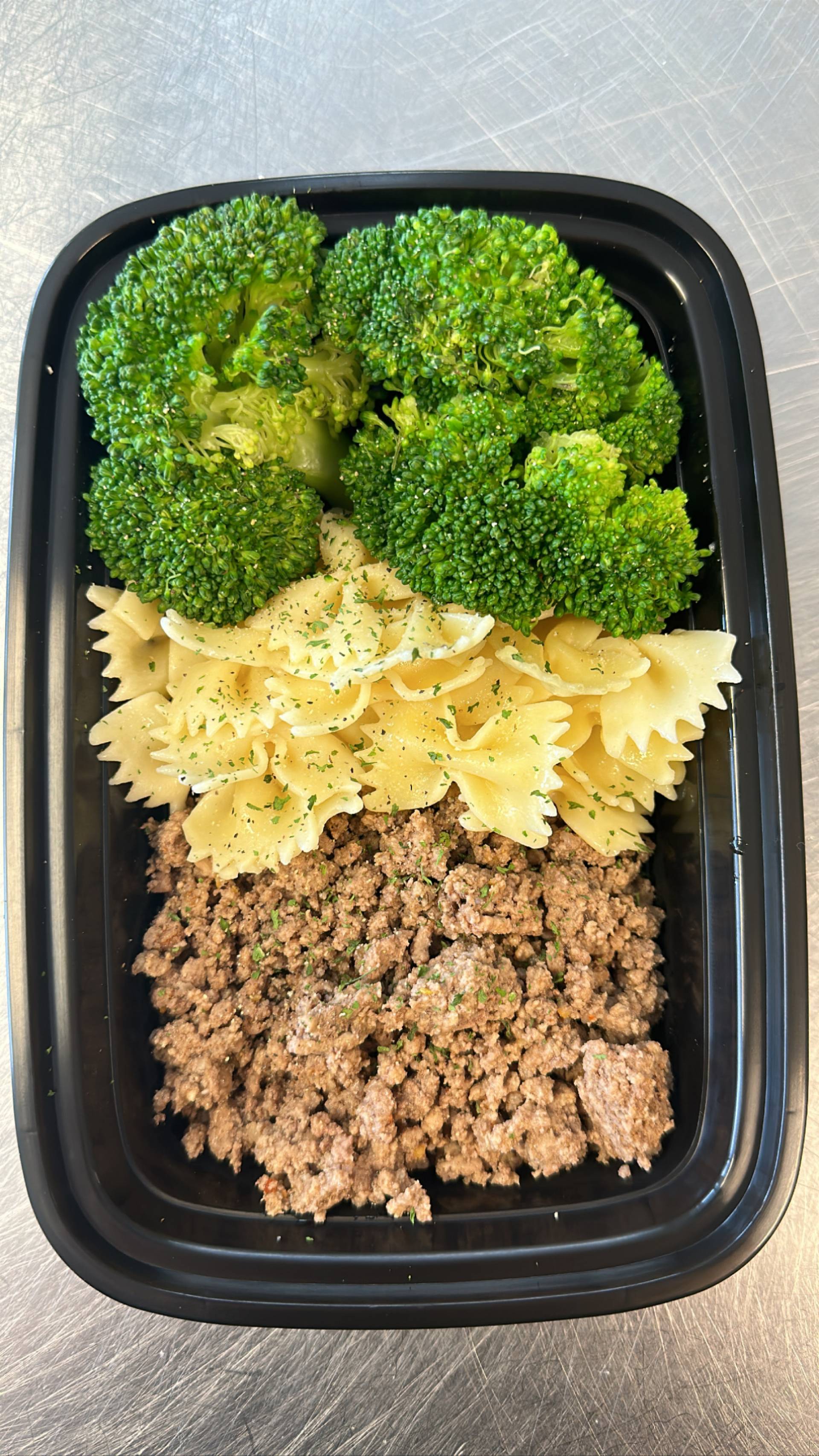 Beef + Pasta + Broccoli