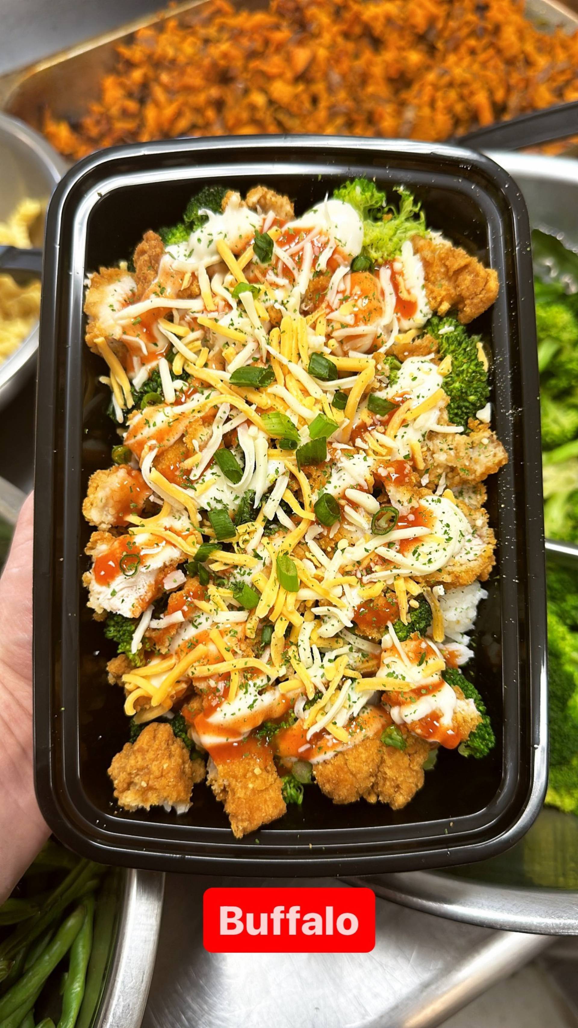 Buffalo ( Breaded Chicken )