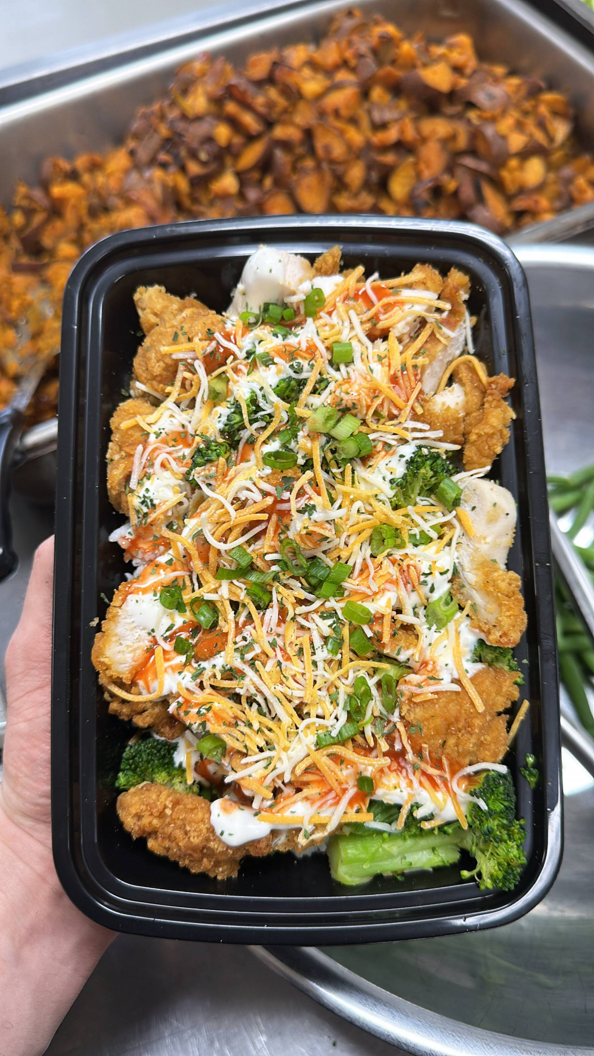 Buffalo ( Breaded Chicken )
