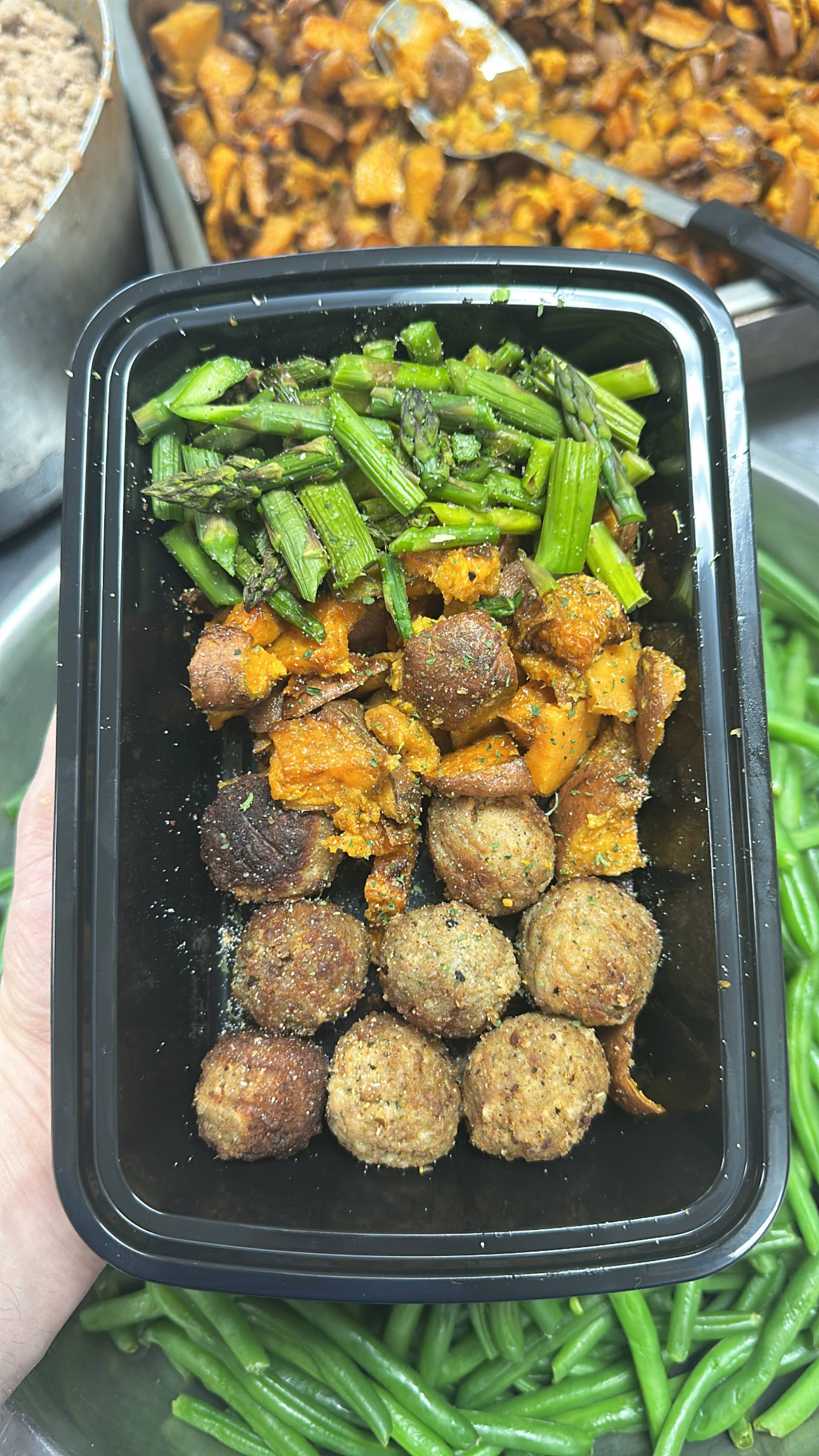 TMB + Sweet Potato + Asparagus