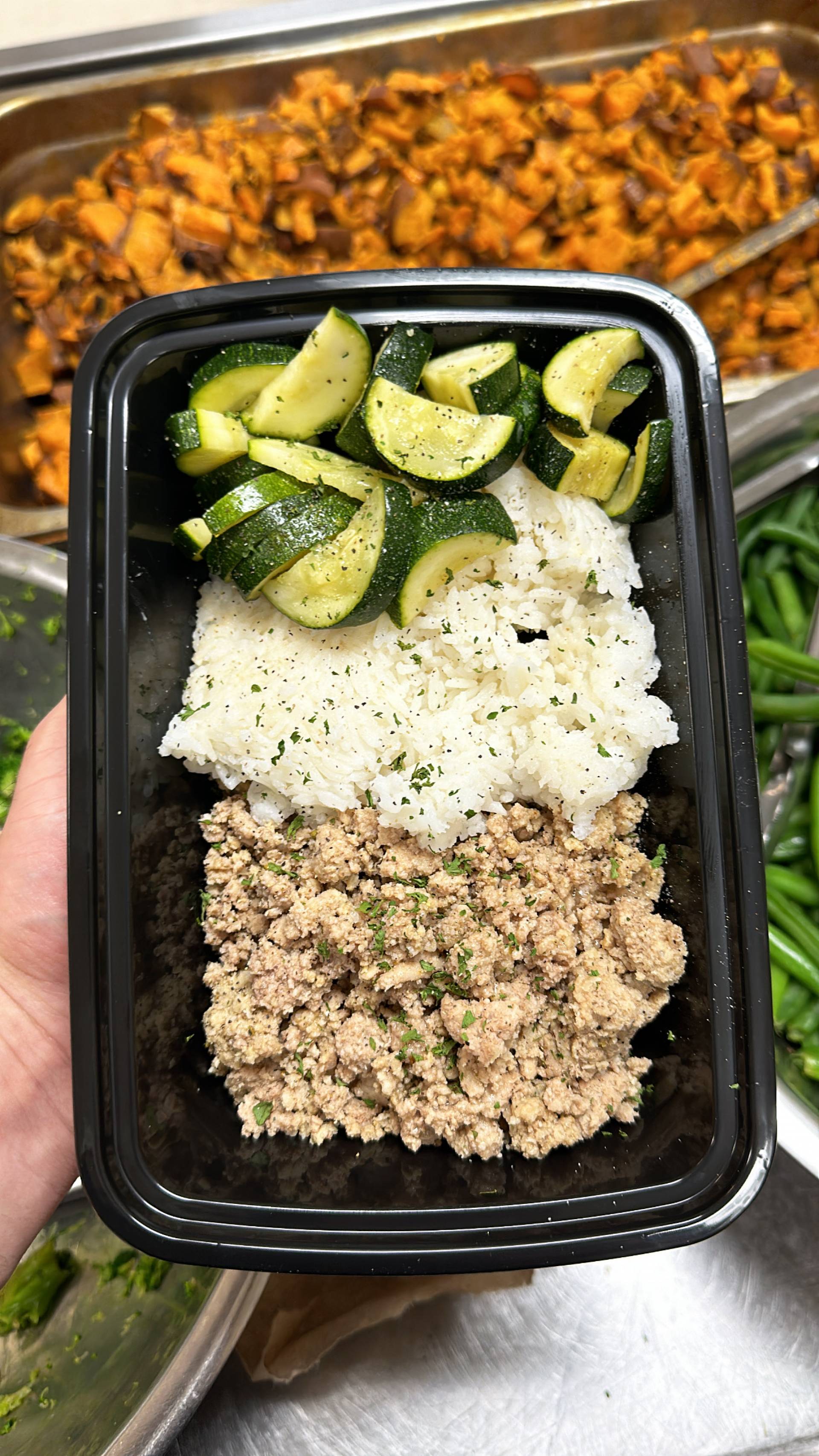 Turkey + Jasmine Rice + Zucchini