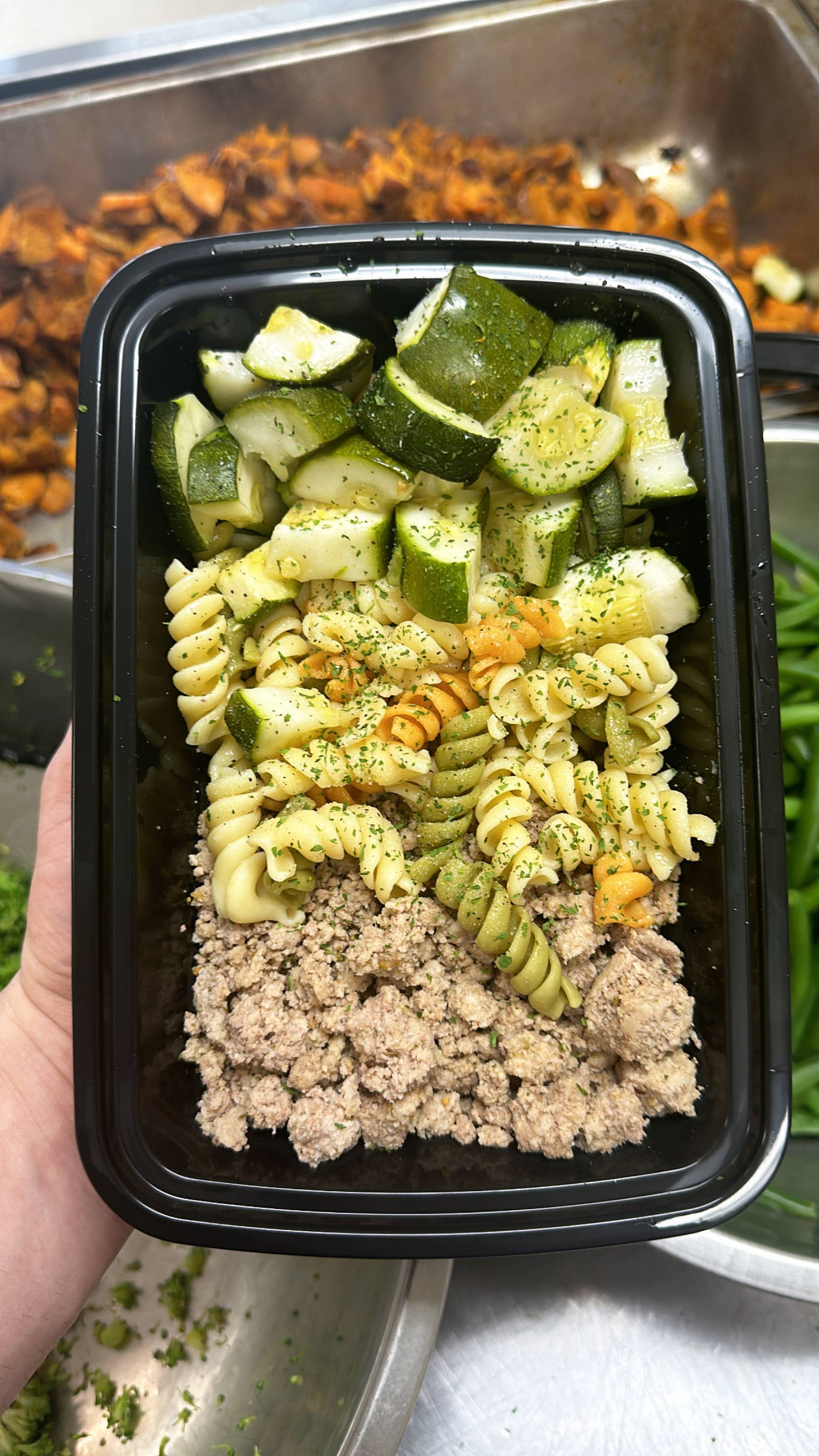 Turkey + Pasta + Zucchini