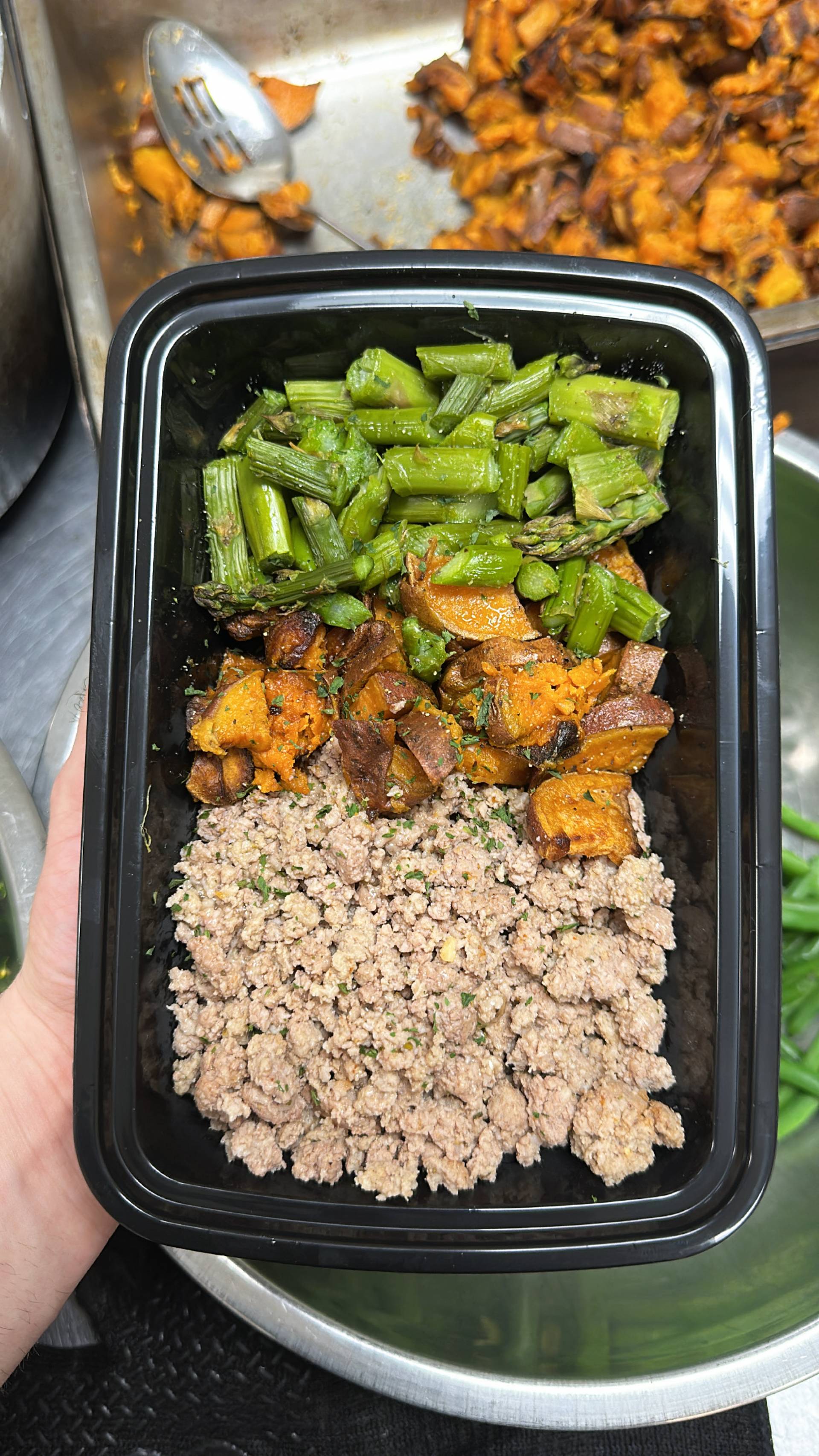 Turkey + Sweet Potato + Asparagus