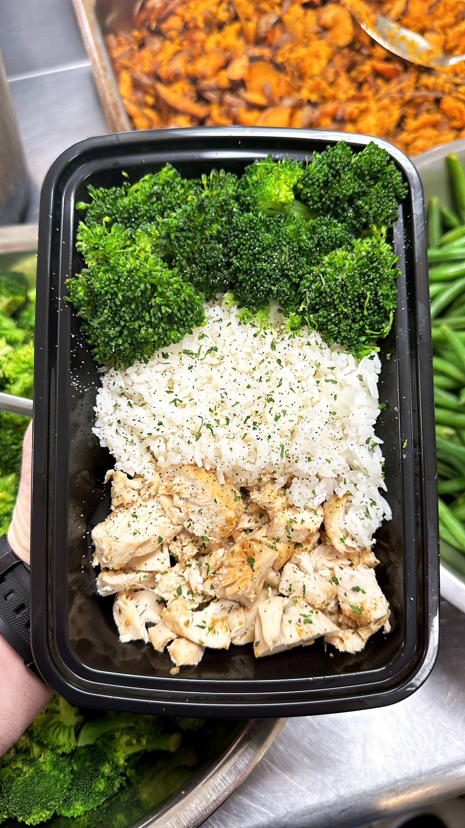 Chicken + Jasmine Rice + Broccoli