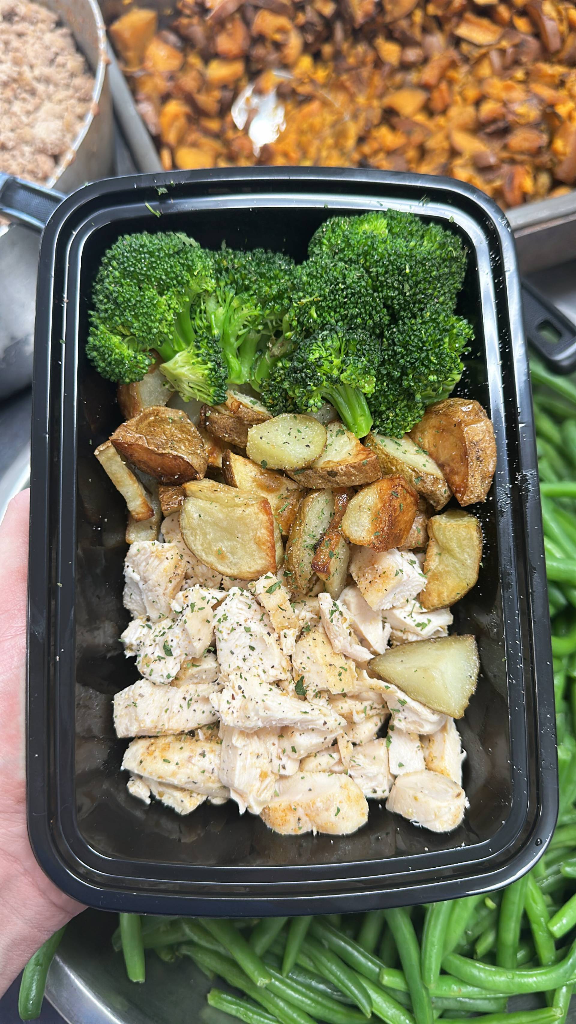 Chicken + White Potato + Broccoli