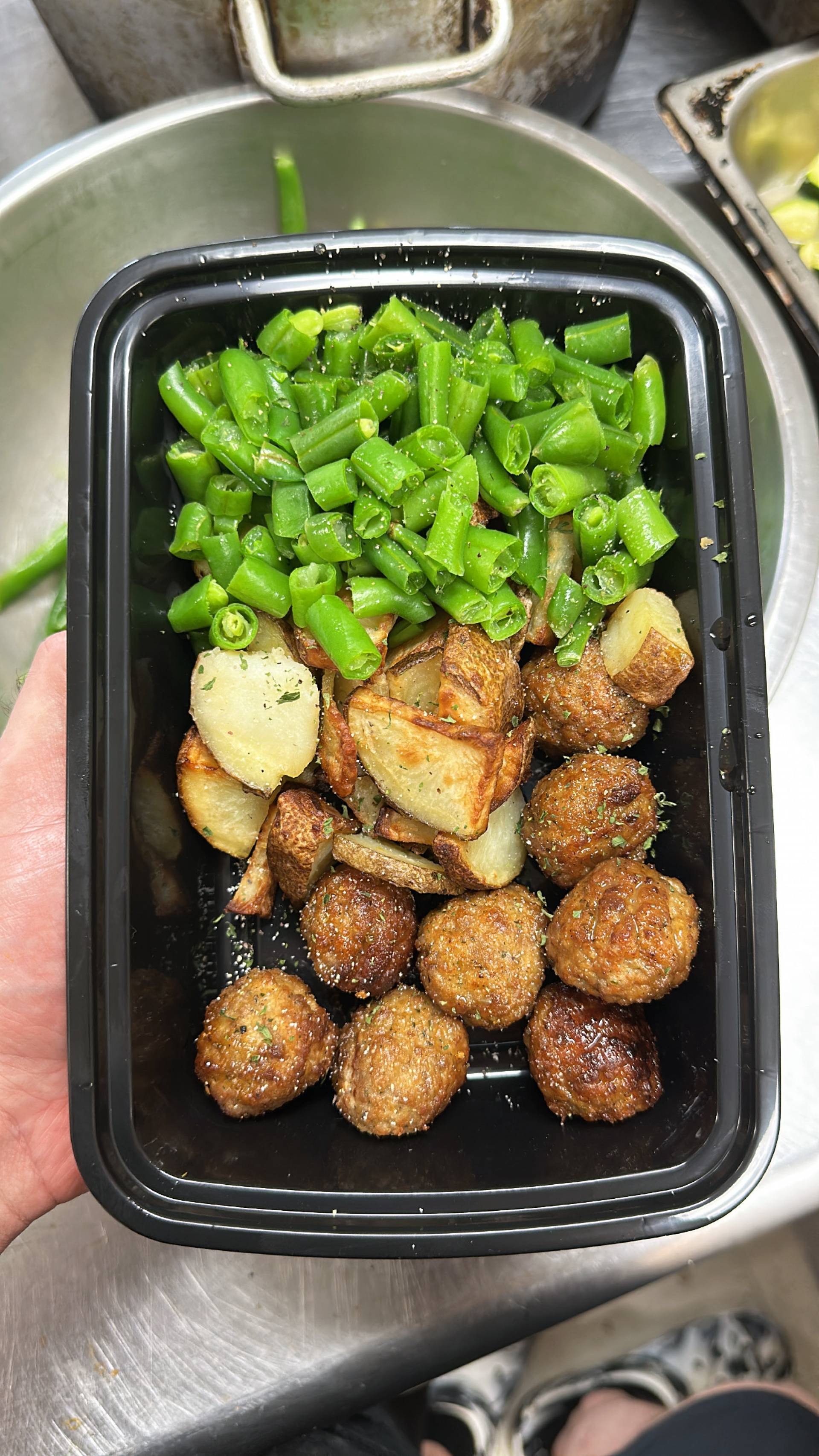TMB + White Potato + Green Beans
