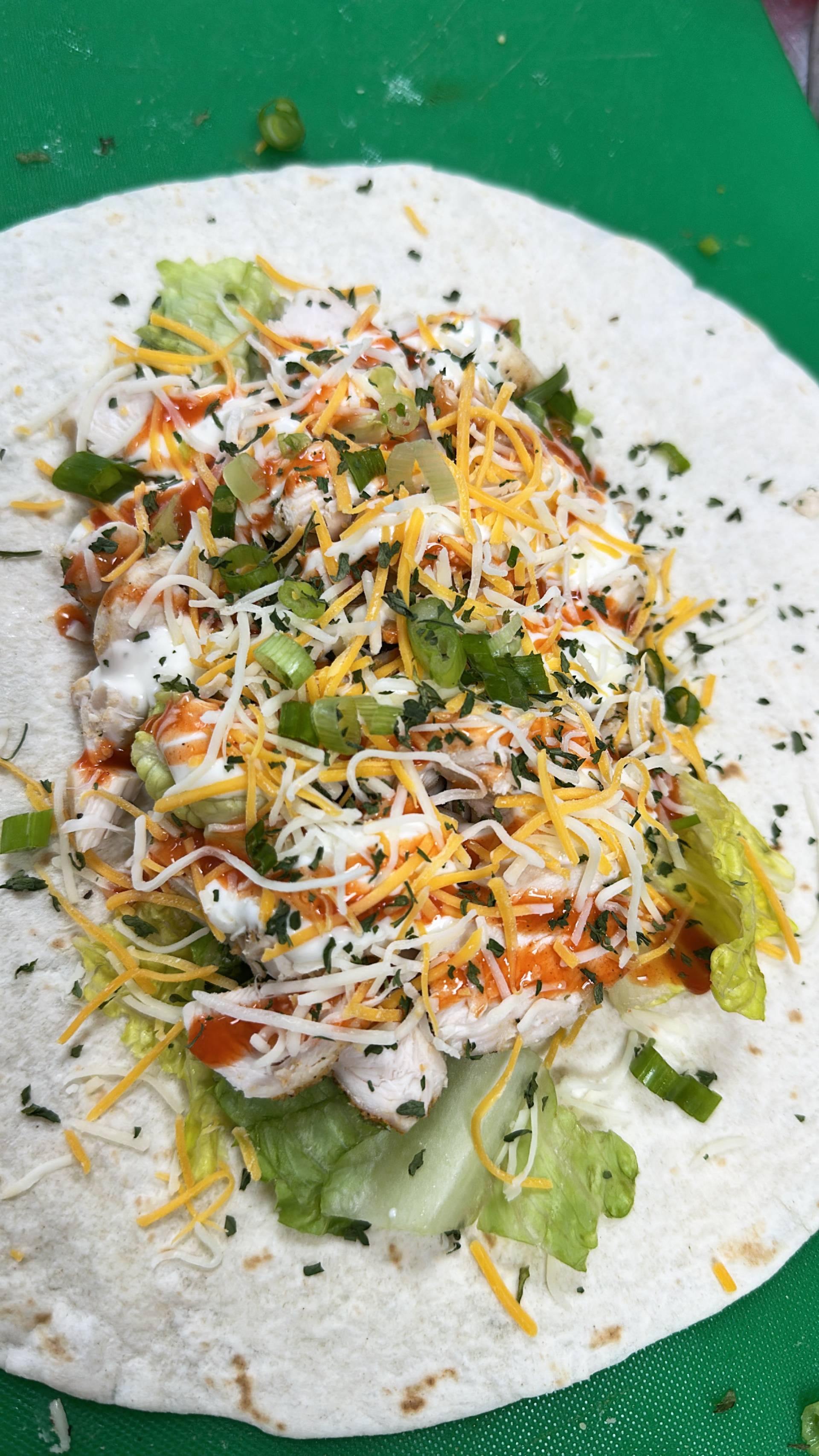 Garlic Buffalo Wrap (C)