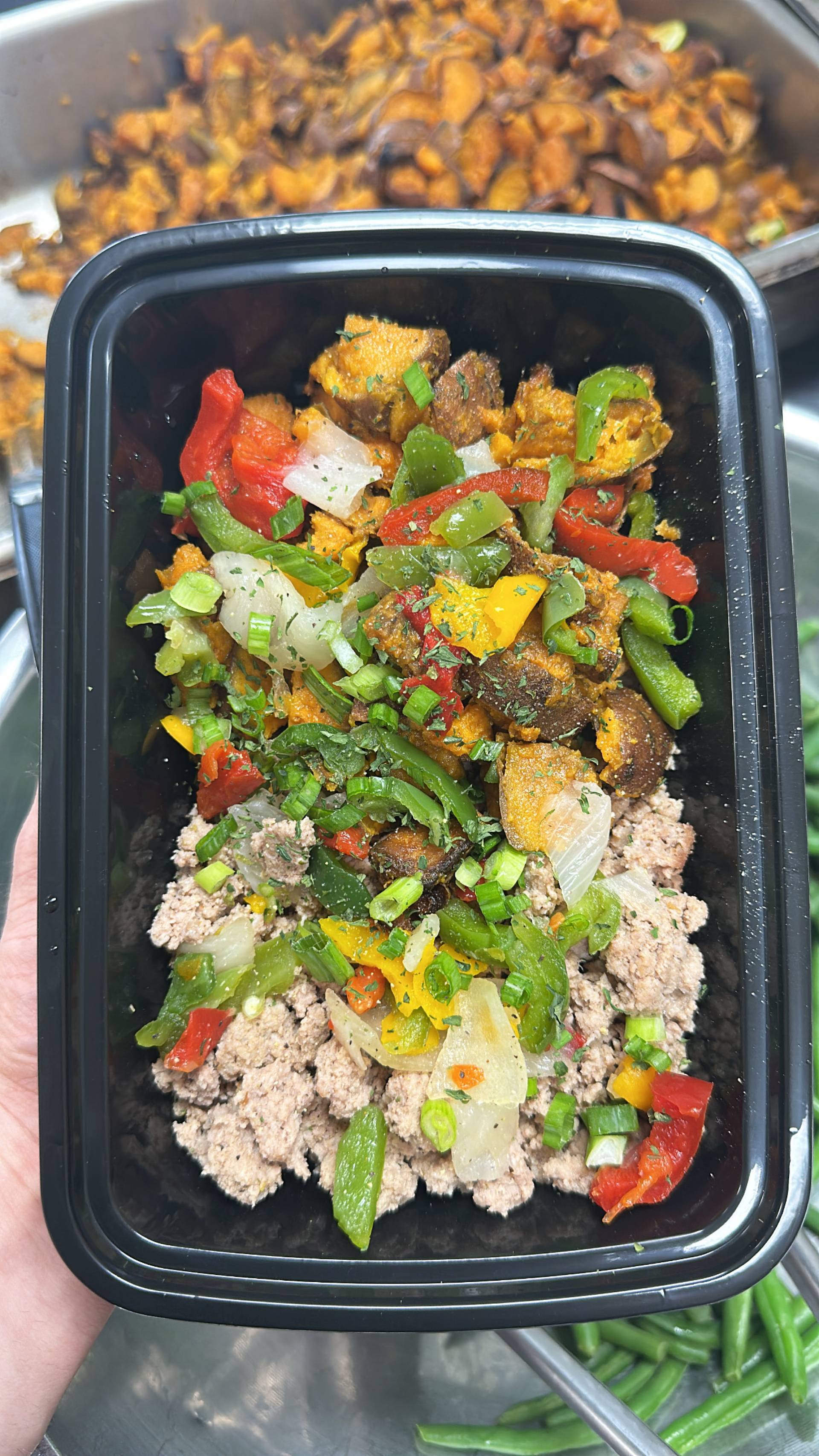 Turkey + Sweet Potato + Peppers & Onions