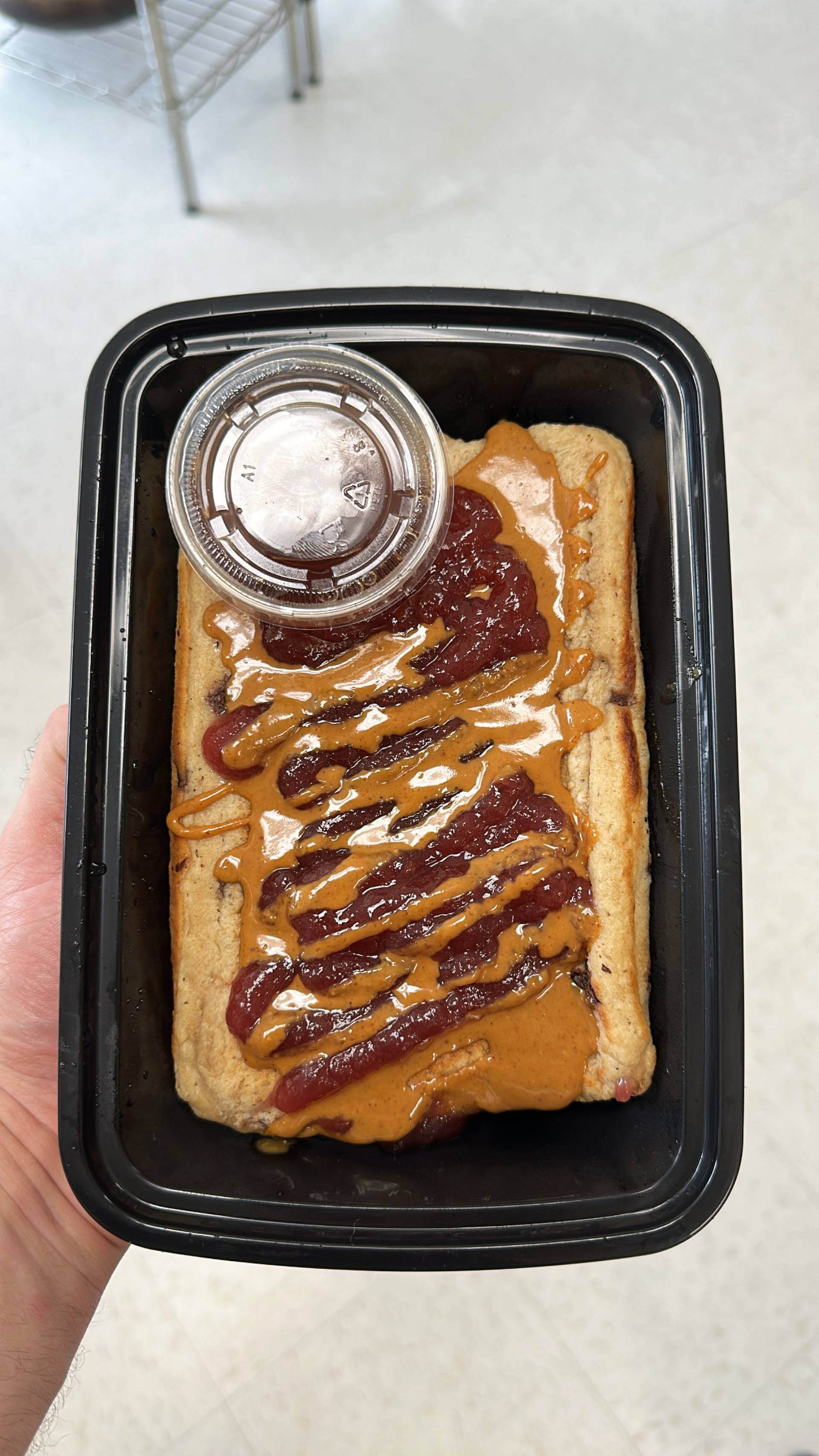 Protein Pancake (PB&J)
